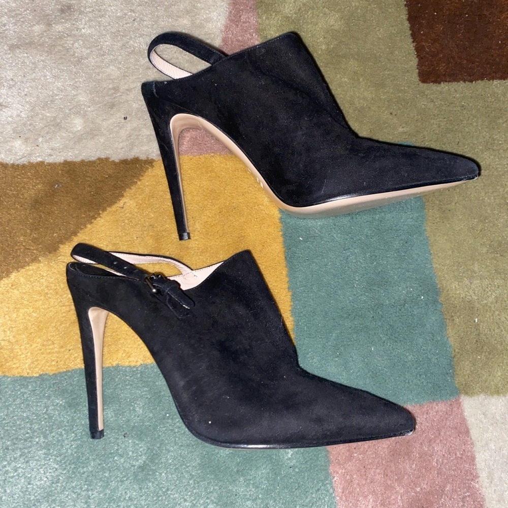 Black Miu Miu heels